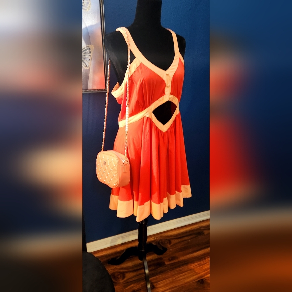 ASOS Cutout Mini Dress Size 12 - Picture 7 of 16